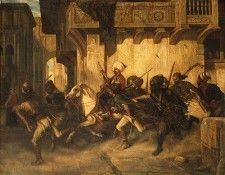 Decamps The Night Patrol at Smyrna. Decamps, , 