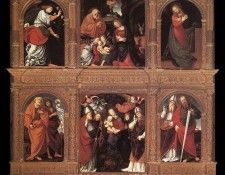 FERRARI Gaudenzio Polyptych. Ferrari, 