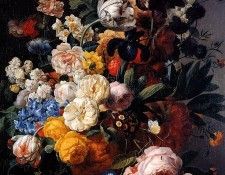 Eliaerts Jan Frans Flowers in a vase. Sun . Eliaerts, ��