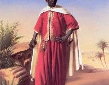 Vernet H Portrait of an Arab.    