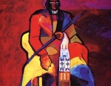 lrs-NietoJohn-Plains Warrior with Peace Pipe. �����, ���� Santana