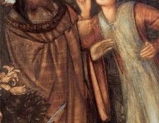 Burne Jones King Mark and La Belle Iseult detail. ����-������ ���� ������� ����