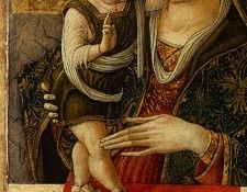 Crivelli Madonna and Child, before 1490, Ng Washington Det(5.  