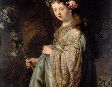  -  [Saskia as Flora].    