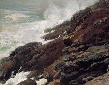 Homer Winslow High Cliff Coast of Maine. �����, �������