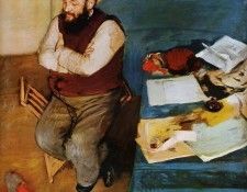 Degas Edgar Diego Martelli. ����, �����-������-����