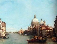 Francois Antoine Bossuet Le Grande Canal Venise 1878. ������ ������� ������