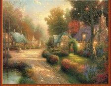 Thomas Kinkade - Cobblestone Lane (Abraxsis). ������� �����