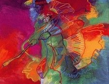 lrs Nieto John War Dancer. ,  Santana