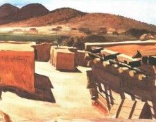 Hopper Adobe Houses,1925, Private. , 