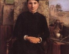 Portrait de Mme Petitjean. Friant, 