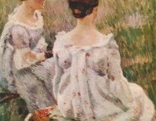 borisov-musatov two ladies (study for harmony) 1899-1900. -,  (1870-1905)