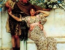 ger-AlmaTadema-PromiseOfSpring. ,  