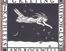 KentRockwell Artists Christmas Cards-WeaSnF. ����, �������