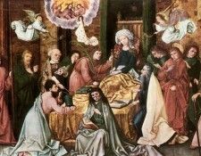 HOLBEIN Hans the Elder Death Of The Virgin. ,  
