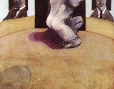 Bacon Triptych, 1974-77, center. , 