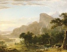 Durand Asher B Landscape Scene From Thanatopsis. �����, ���� �����