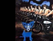 blue dog csg020. Rodrique, 