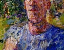 Kokoschka Self-portrait of a Degenerate Artist, 1937, 110x. �������, �����