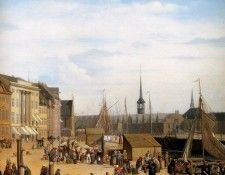 Henriques Sally The market at Hojbro square in Copenhagen Su. �������, �����