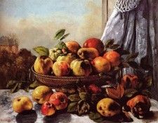 Courbet Gustave Still Life Fruit. �����, ������