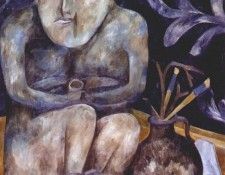 goncharova stone maiden (still life) 1908. , 