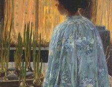 hassam the table garden 1910. , 