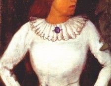 chagall my fiancee in black gloves 1909. , 