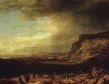 SEGHERS Hercules Mountainous Landscape. , Hercules