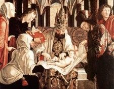 PACHER Michael St Wolfgang Altarpiece Circumcision. Pacher, 