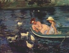 cassatt summertime c1894.  