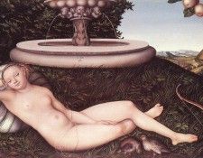 CRANACH Lucas the Elder The Nymph Of The Fountain. ������, ����� �������
