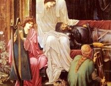 Burne Jones Sir Edward The Last Sleep Of Arthur In Avalon. -   