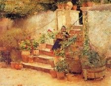 du Mond, Frank Vincent - Garden Steps in Southern France (end. -,  