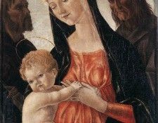 FRANCESCO DI GIORGIO MARTINI Madonna And Child With Two Saints 1495. �������� �� ��������� �������