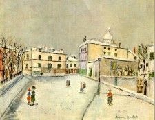 Snow in Montmartre. �������, �����