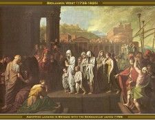Benjamin West-Agrippine Landing In Brindisi(1768) Po Amp 014. , 