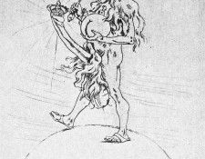 ea010 felicien rops-belgium-lithograph. ROPS, ��������