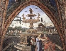 PINTURICCHIO Susanna And The Elders. ����������� ���������� �� �����