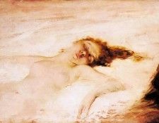 Garrido Eduardo Leon A Reclining Nude. ,  