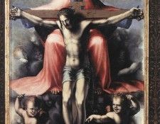 BECCAFUMI Domenico Trinity detail. , 