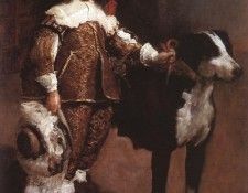 Velazquez Court Dwarf Don Antonio el Ingles. ,    