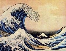 hokusai great wave off kanagawa early-1830s. �������