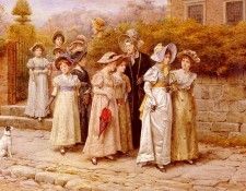 Kilburne George Goodwin Miss Pinkertons Academy. Kilburne  