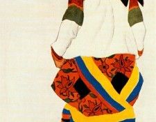 bakst russian peasant woman 1922. , 