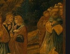 Gozzoli The Raising of Lazarus, probably 1497, 65.5x80.5 c(4. , 