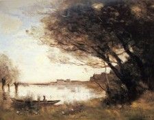 Corot Jean Baptiste Camille L Inondation. ����, ���-������-������