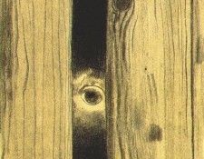 redon the tell tale heart 1883.  