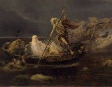 Gil Jose Benlliure La Barca de Caronte.   Benlliure 