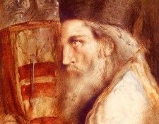 Solomon Simeon A Rabbi Holding The Torah. �������, ������